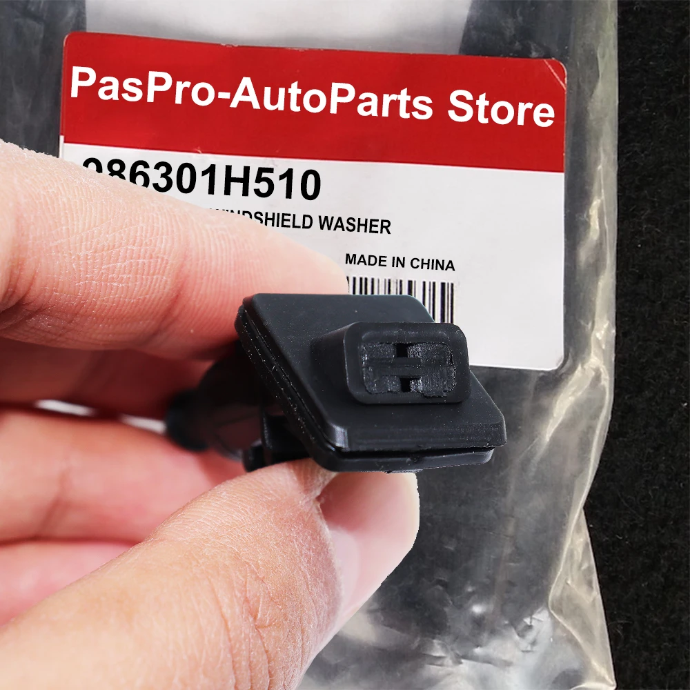 2x Front Windshield Windscreen Window Wiper Washer Spray Nozzle Jets Kit Accessories 986301H510 For Kia Cee\'d Ceed 2006 - 2012
