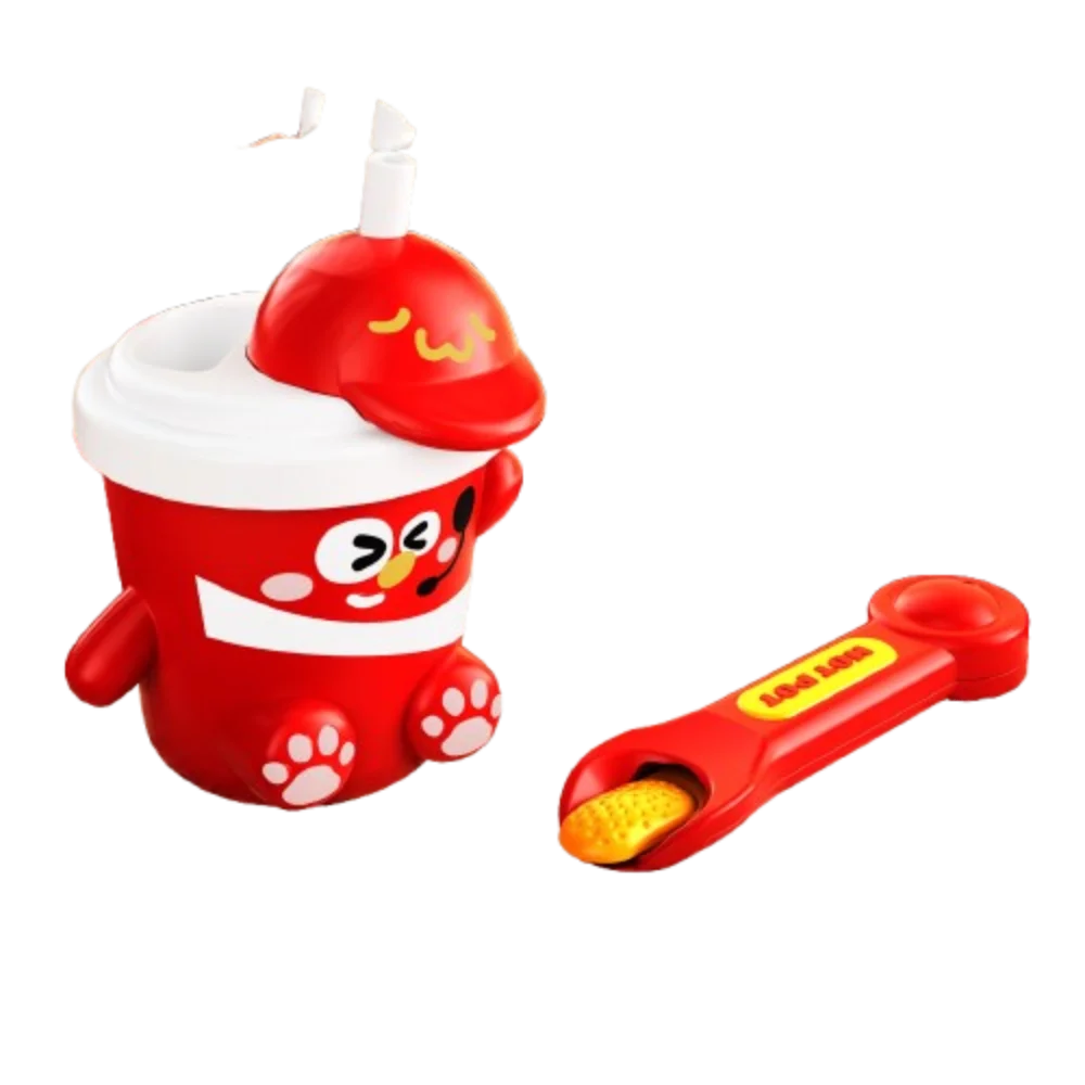 

Food Feeding Hamburg Pudding Set Feeding Toy Simulation Early Education French Fries Pudding Toy Japanese Role Play