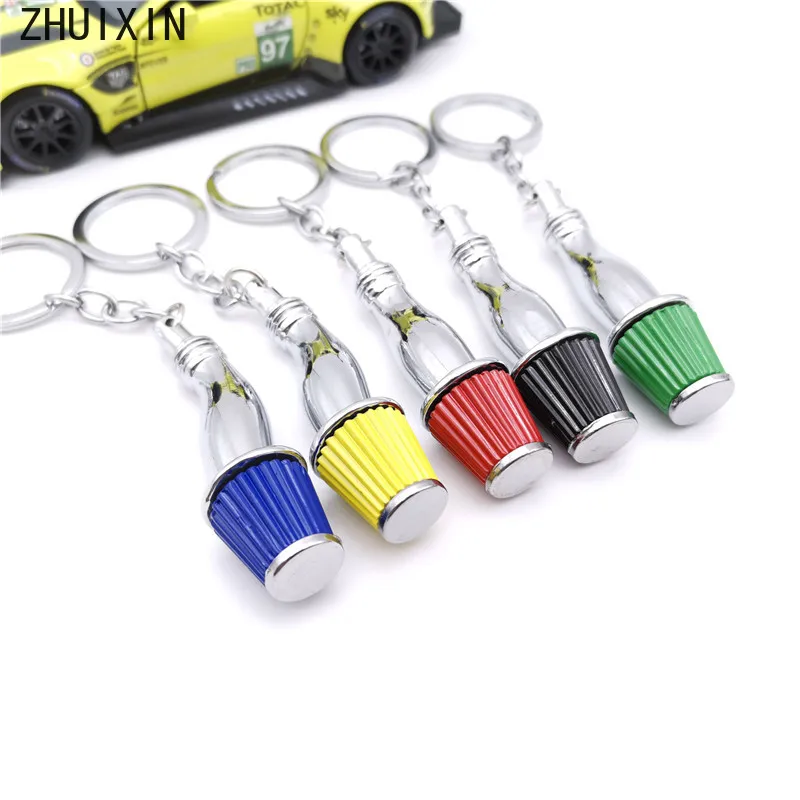 

Car Parts Mushroom Head Air Intake Keychain Alloy Key Ring Buckle Tag Chain Refit Gift Lanyard Jdm Auto Motorcycle Accessories