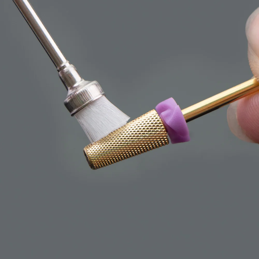 5 في 1 التنغستن الصلب مسمار لقمة ثقب قاطعة المطحنة عبر الأسنان مانيكير ملف أداة قص الأظافر UV هلام طلاء الأظافر إزالة مثقاب الخشب #6