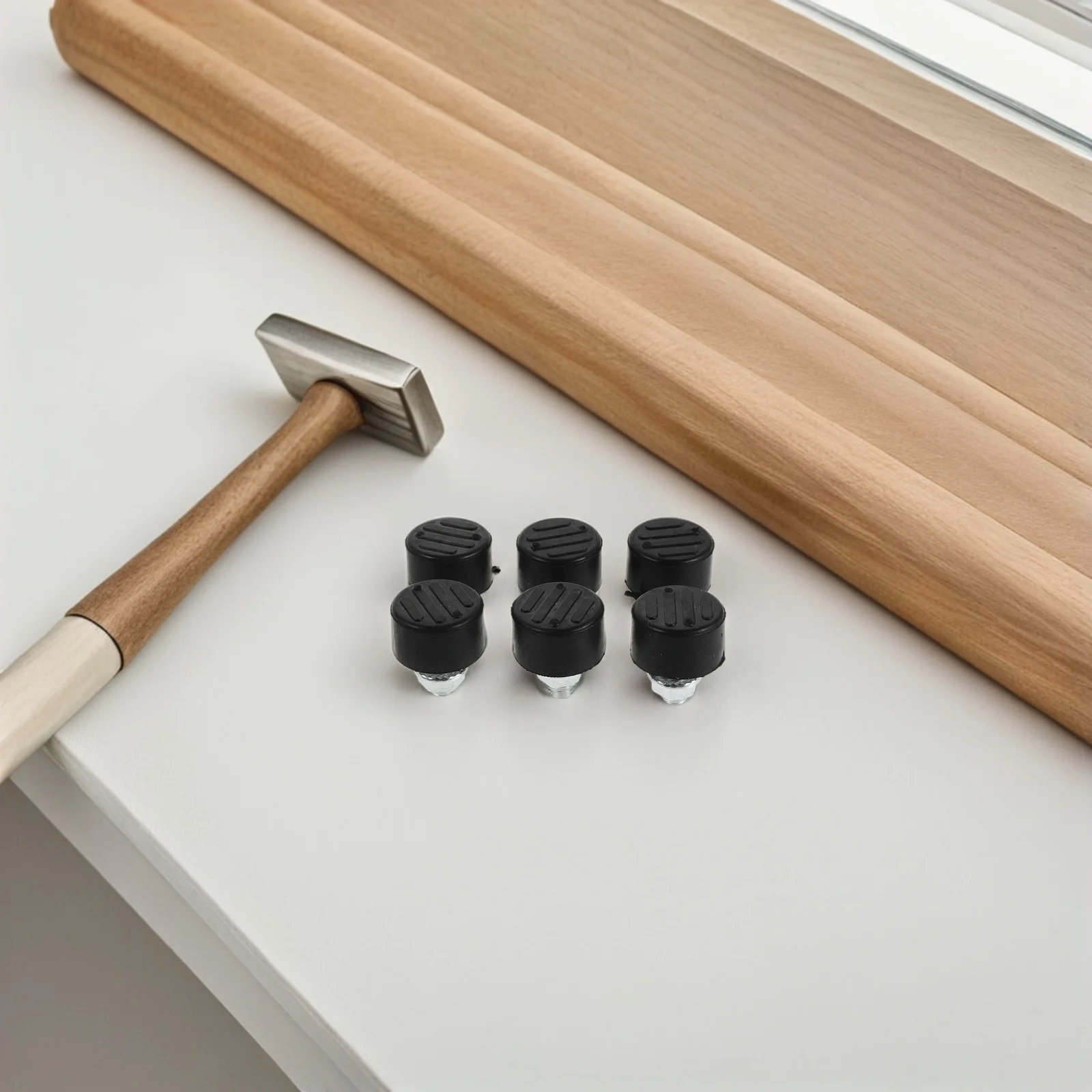 

10Pcs Motorcycle Kickstand Pads Rubber Shock Absorber Stable Support Anti-Vibration Side Stand Extension Plates