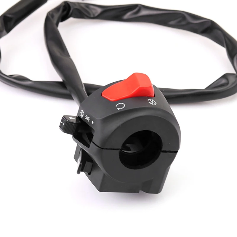 Motorcycle Handle Bar Switch Horn Headlight Electric Start Handlebar Controller Switch For Yamaha FZ16 FZ-16 image 6