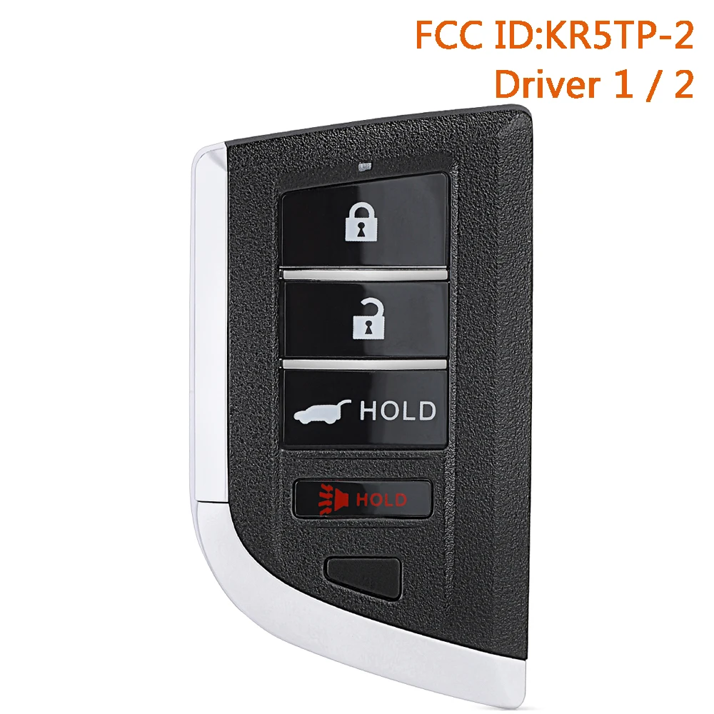 

KR5TP-2 Remote Key Fob for Acura MDX 2022 2023 2024 2025 72147-TYA-A21 72147-TYA-A11 A3C0168530000 A3C0425310000 Driver 1/2