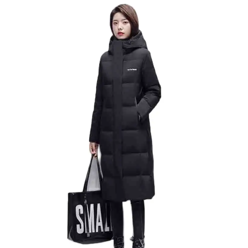 

Winter New Long Over-the-knee Northeast Thick Down Women's Tall, Loose And Thin Fashion Extreme Cold Warm Women