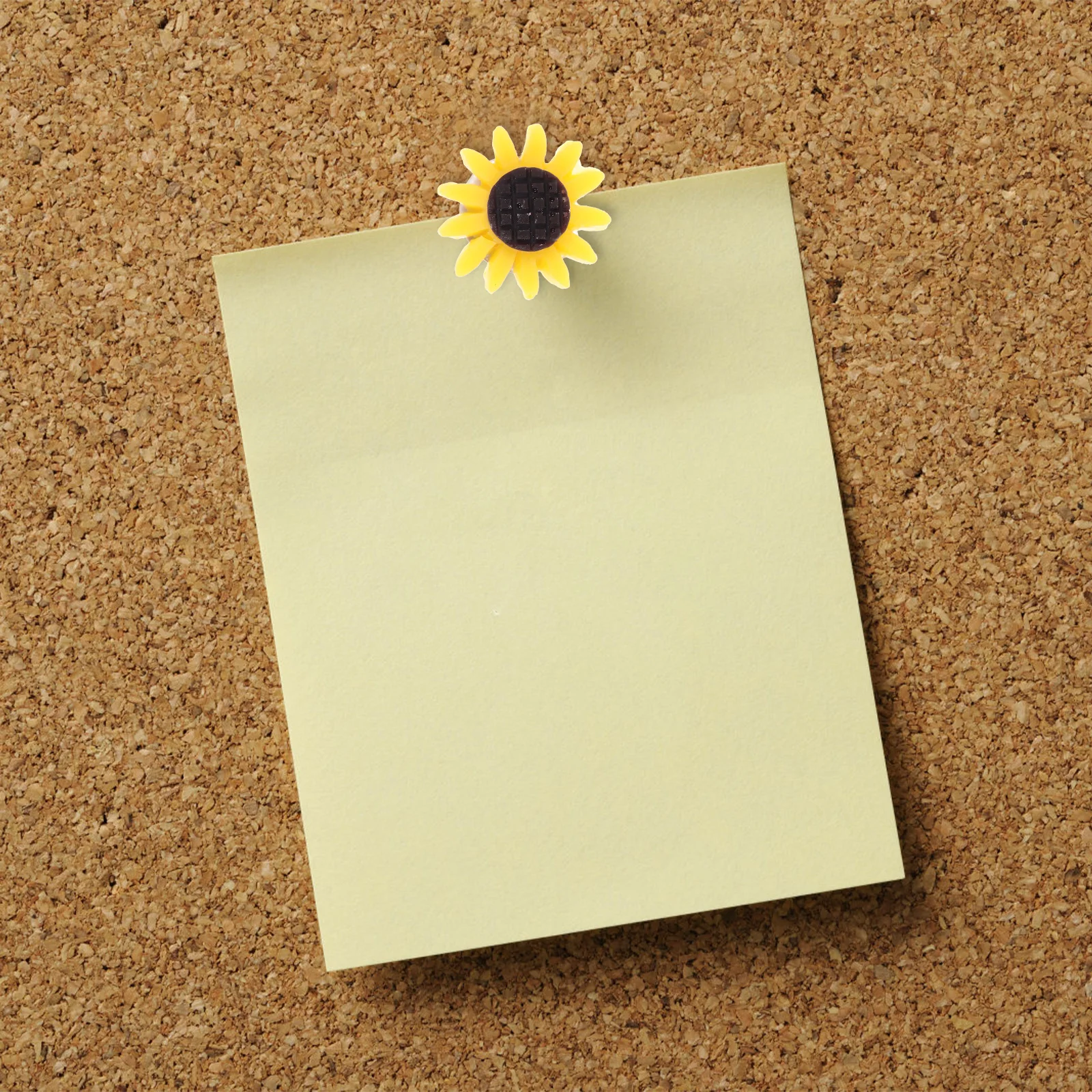 

Alipis 40Pcs Sunflower Push Pins for Cork Boards Flower Thumbtacks Decorative Office Supplies Bright Colored Map Tacks