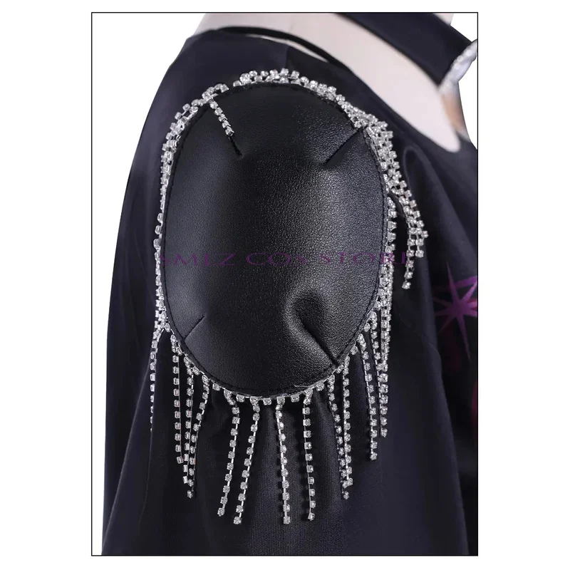 アニメKPOPデーモンハンターズ ミラ コスプレ ルミ ミラ ゾーイ コスプレ衣装 フルセット ガールズグループスーツ 女性 ハロウィンパーティー ロールプレイ