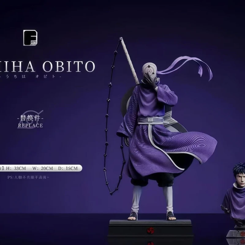 

DF Uchiha Obito [Top Configuration Version] Anime Series GK Figure Model Decoration Trendy Toy Gift