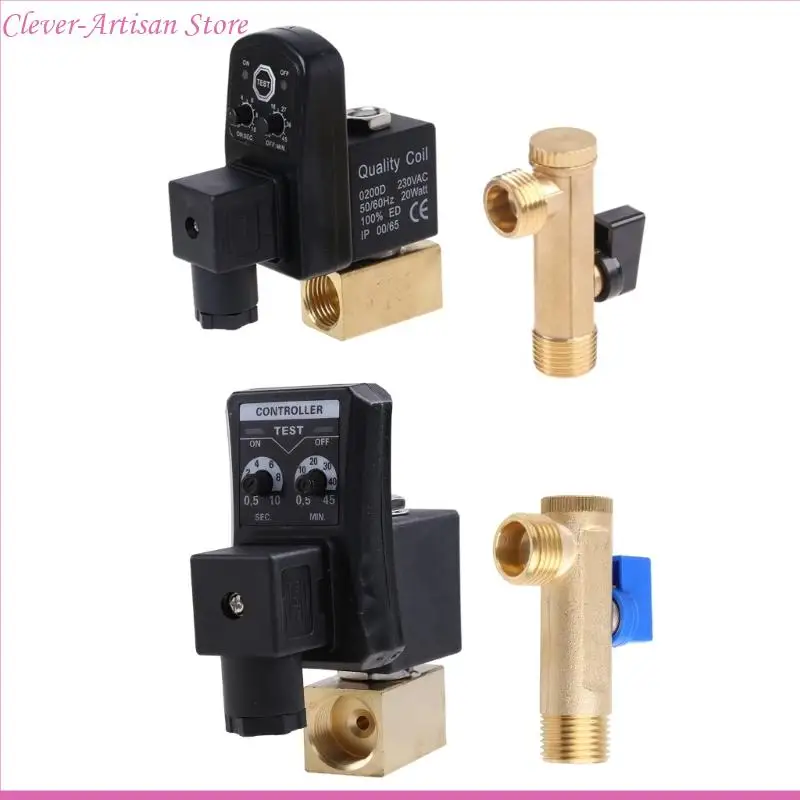 E06B G1/2 Dreno eletrônico automático para a válvula Gas 2 vias para o tanque dreno automático para
