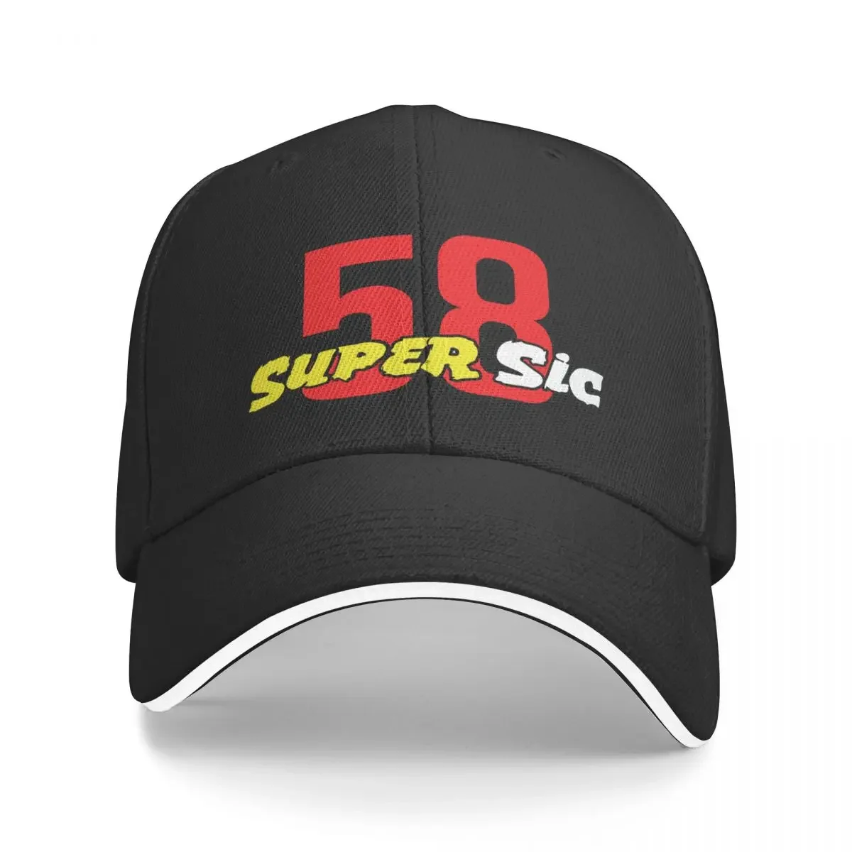 

Super Sic Number 58 Baseball Cap Snapback Cap Rave Wild Ball Hat Christmas Hat Men Caps Women's