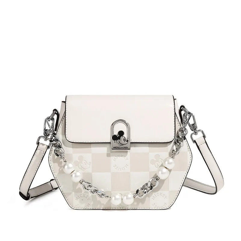 

Disney Mickey Luxury PU Leather Purse Handbag for Girls Shoulder Strap Crossbody Commute Office Daily Use Elegant Fashion Bag