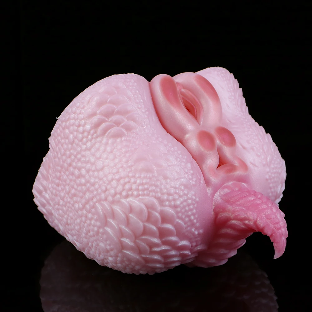 지바 6602 실리콘 성인용품 실리콘 듀얼 채널 남성 자위기구 실물 같은 포켓 푸시 오나홀 남성용 섹스토이