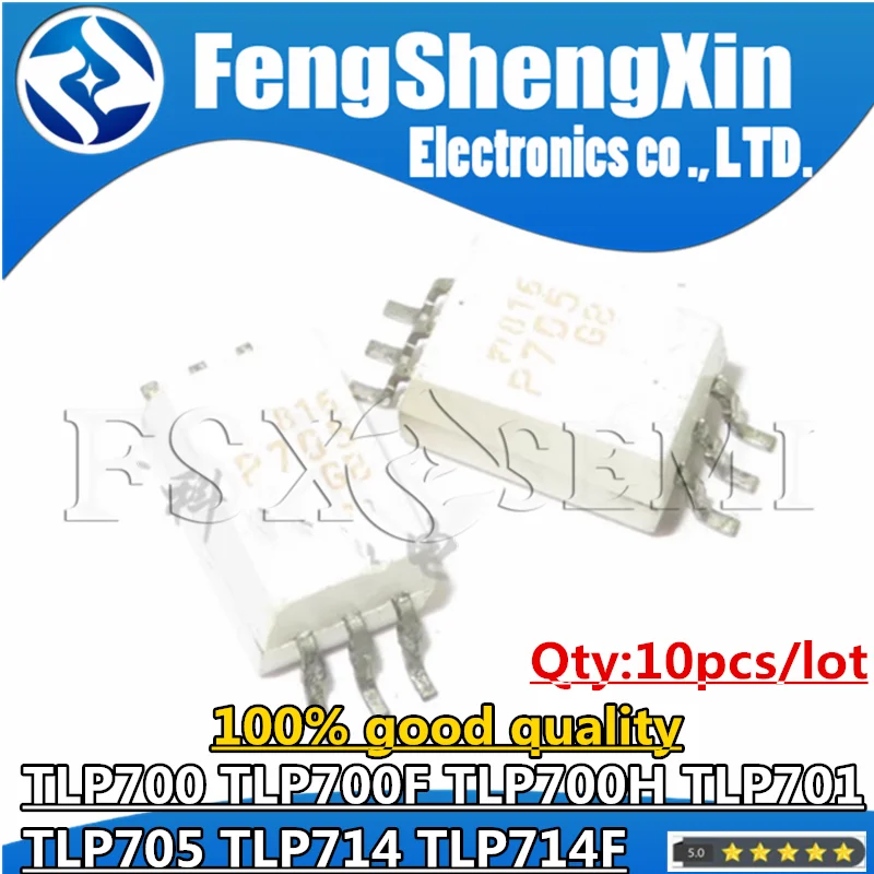 10pcs TLP700 TLP700F TLP700H TLP701  TLP705  TLP714 TLP714F P700 P700F P700H P701  P705 P714 P714F SOP-6 Chips