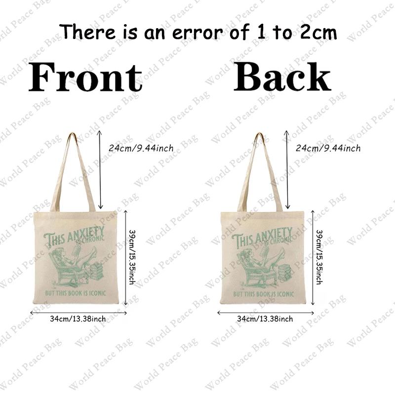 1 pc Bookish Gift for Book Lover Friend Canvas Bag per biblioteca Tote per Booktok Spicy Smut Dark Romance Book Gift