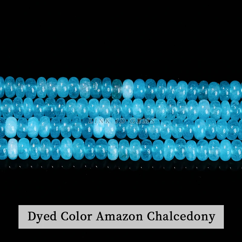 4x2mm Naturstein Rosa Quarz Türkis Hellblau Schlangenhaut Stein Abacus Spacer Perle für Schmuckherstellung Halskette Armband