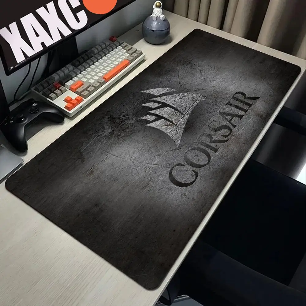 

CORSAIR Comtuper Mouse cartoon Pad xxxl Gamer Mousepad Large Mouse Mat Natural Rubber Desk Rug PC Desk Mats Design