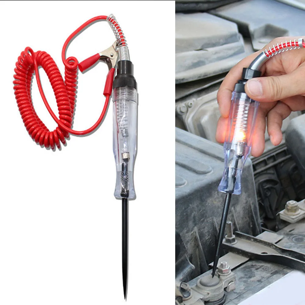 Circuit Tester Test Pen Bulb Compact Diagnostic Exquisite Fuses Light Probe Lightweight Long Lasting Brand New