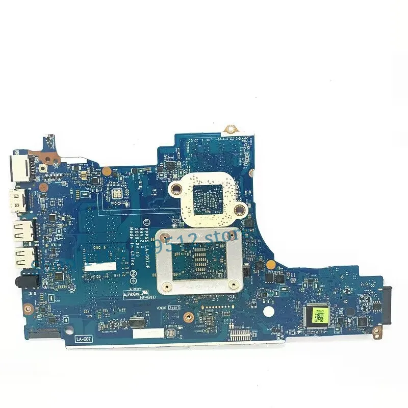 L46515-001 L51325-001 L68778-001 Mainboard FPP55 LA-G07JP For HP 15-DB Laptop Motherboard With R5 3500U/R7 3700U CPU 100% Tested