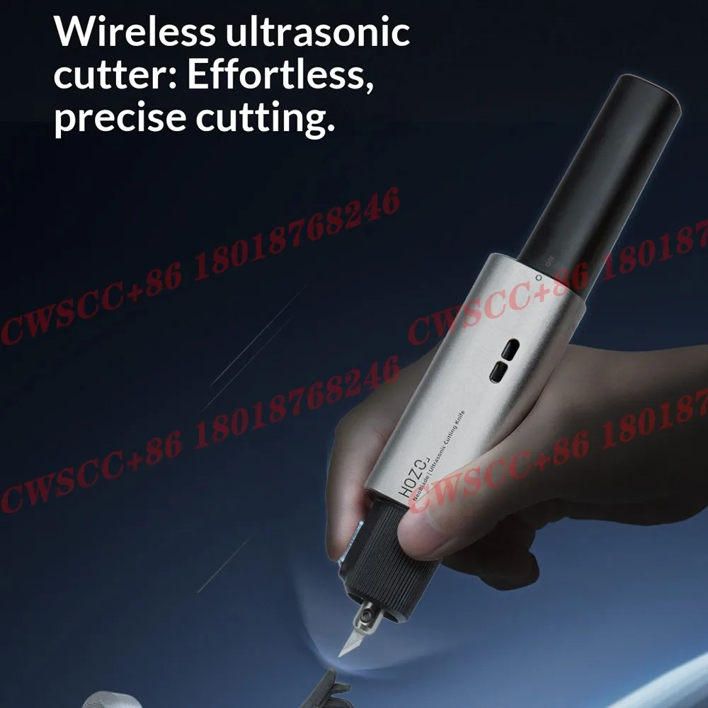 

Беспроводной ультразвуковой нож для резки 40 кГц, ручной портативный многоцелевой нож для резьбы, резки, 3D-печать, электроинструмент «сделай сам»
