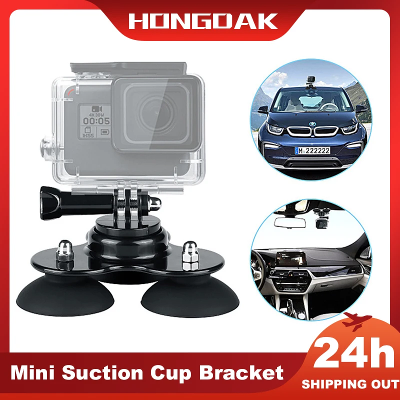 Mini Suction Cup รถสูญญากาศ Sucker Mount สำหรับโทรศัพท์ GoPro Hero 10 9 8 7 6 5แก้ว Sucker สำหรับอุปกรณ์เสริม