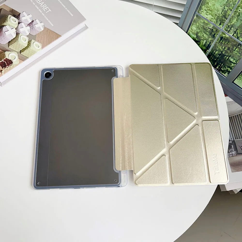 

Shockproof Tablet Case for Samsung Galaxy Tab S9/S9FE/S10/S10FE/S10Lite Y-Fold Back Cover Protective Cover for 11-Inch Tablets