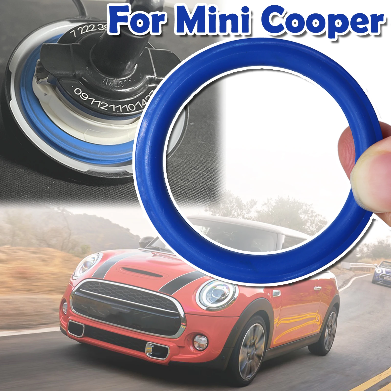 

Gas Cap Replacement Seal Tank Cover Neck Repair O-ring Rubber Gasket Washer V Shape For Mini Cooper / One /D /S R50 R52 R53 R55