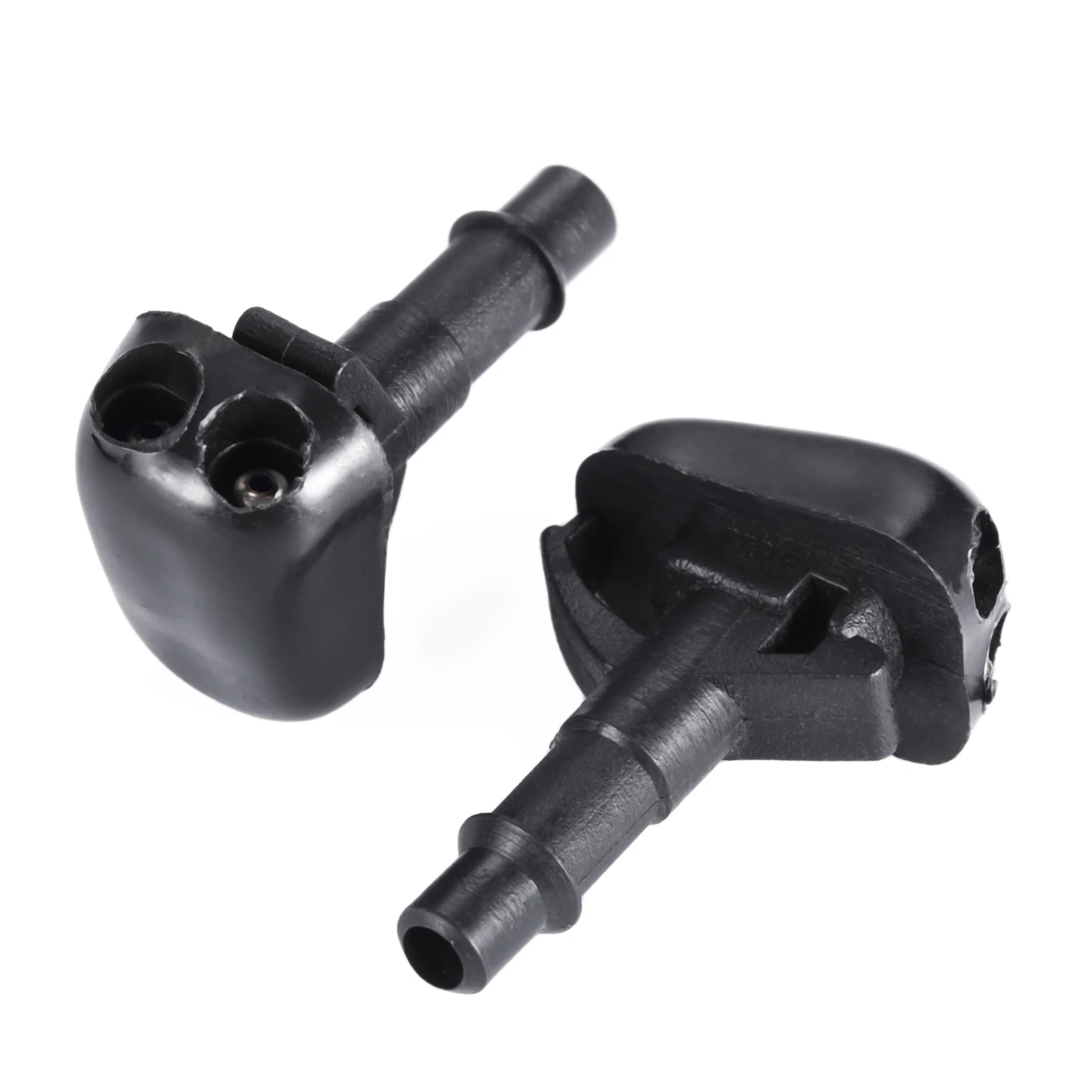 2 Pcs Front Windshield Wiper Washer Jet Nozzle For Mitsubishi