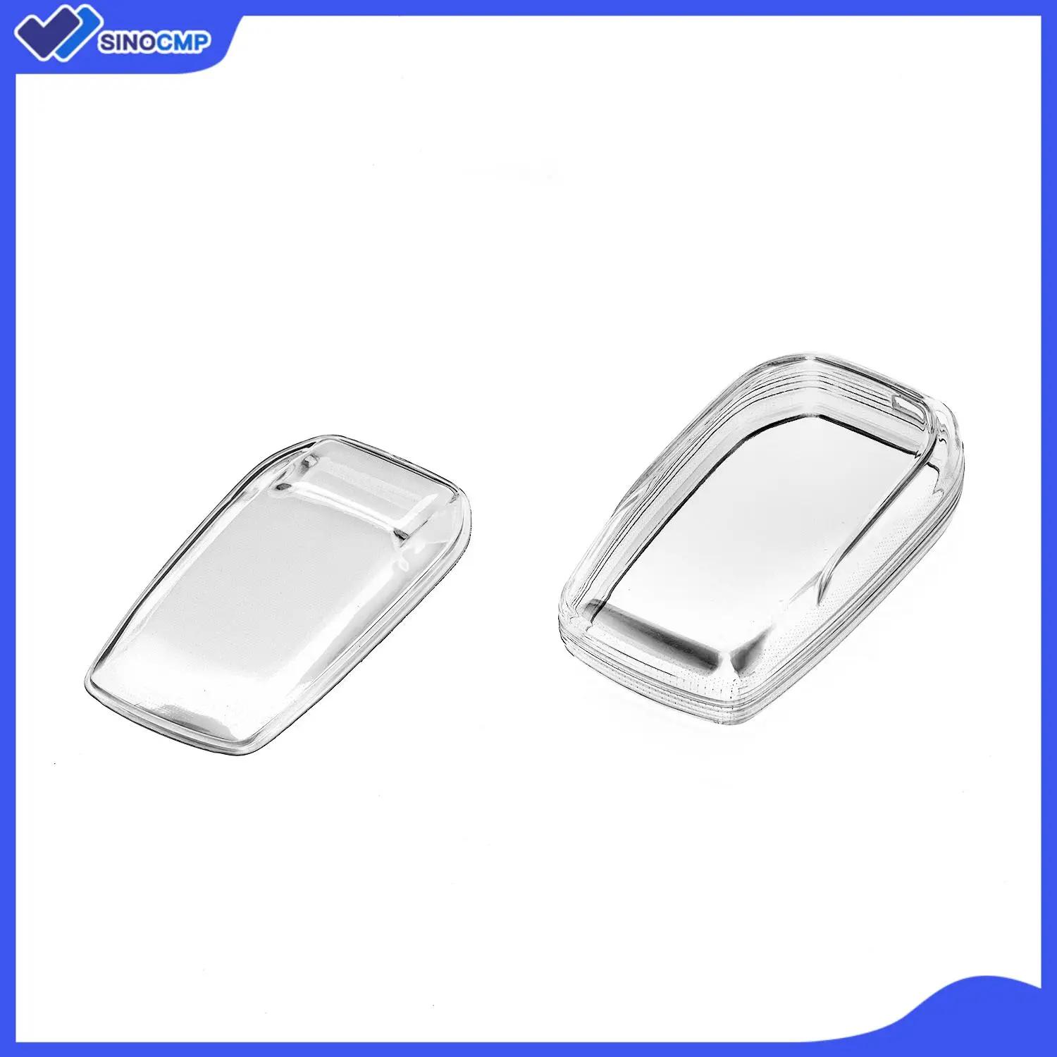

Transparent Key Fob Cover Case For Toyota Sienna Venza Corolla Cross Hatchback Sedan RAV4 Prime Plug-in Hybrid Mirai Hilux