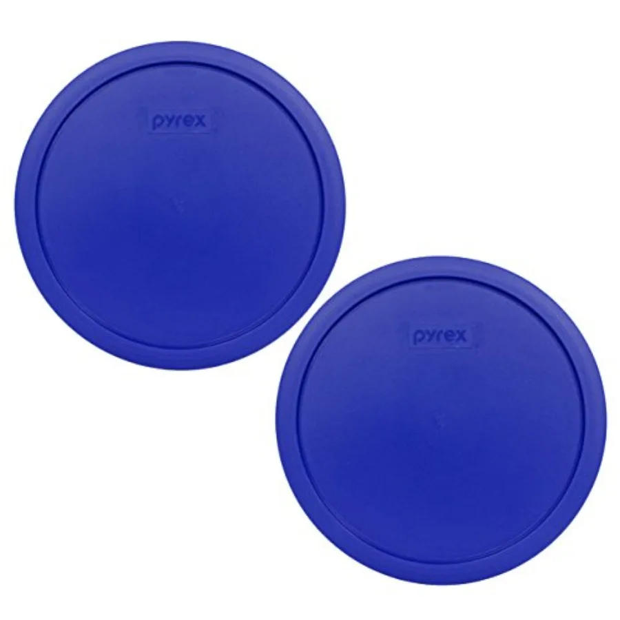 7403-PC 10-Cup Cadet Blue Sculpted Mixing Bowl Replacement Food Storage Lid 2-Pack - Made in USA