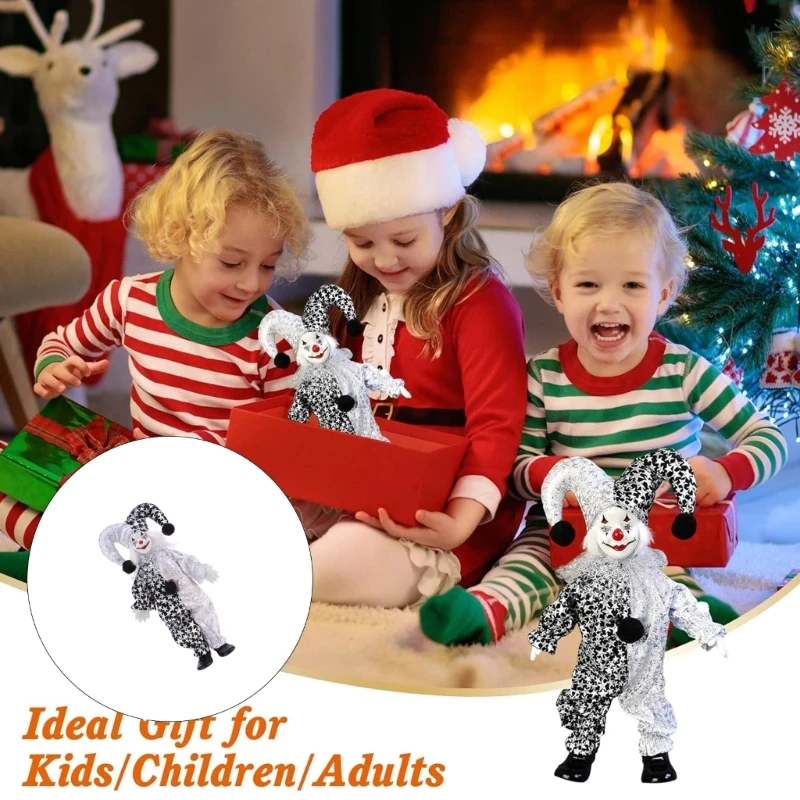 

Керамическая фигурка куклы-клоуна с гибким дизайном для карнавальной вечеринки A2UB