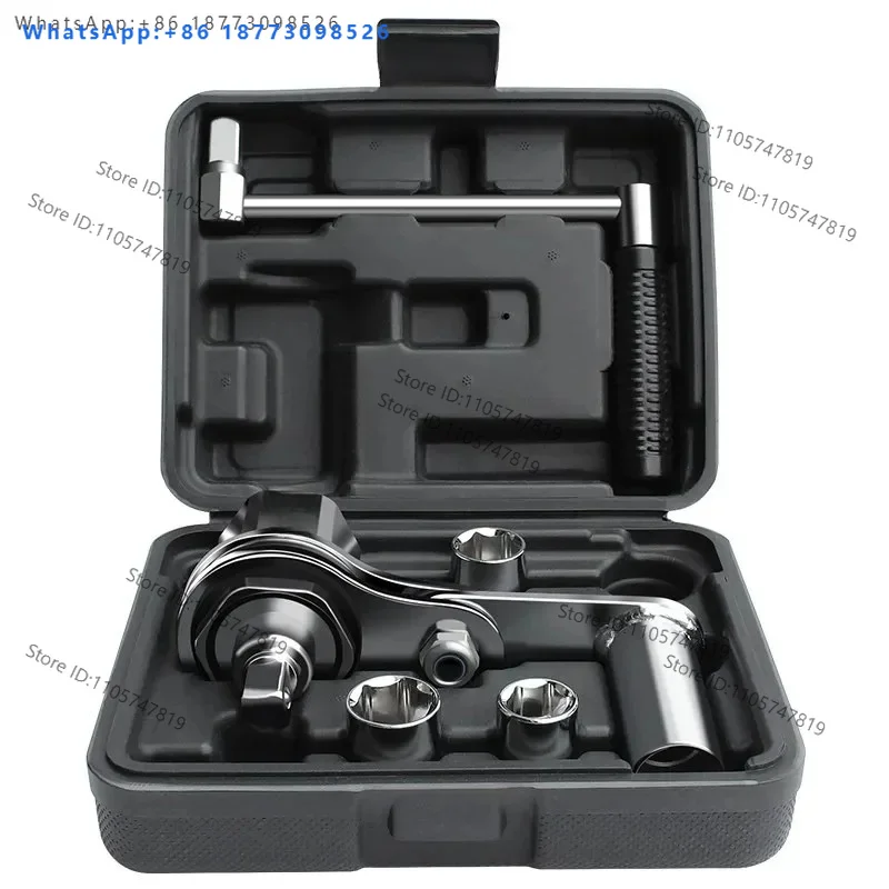Screw unloading tire disassembly and maintenance tool set