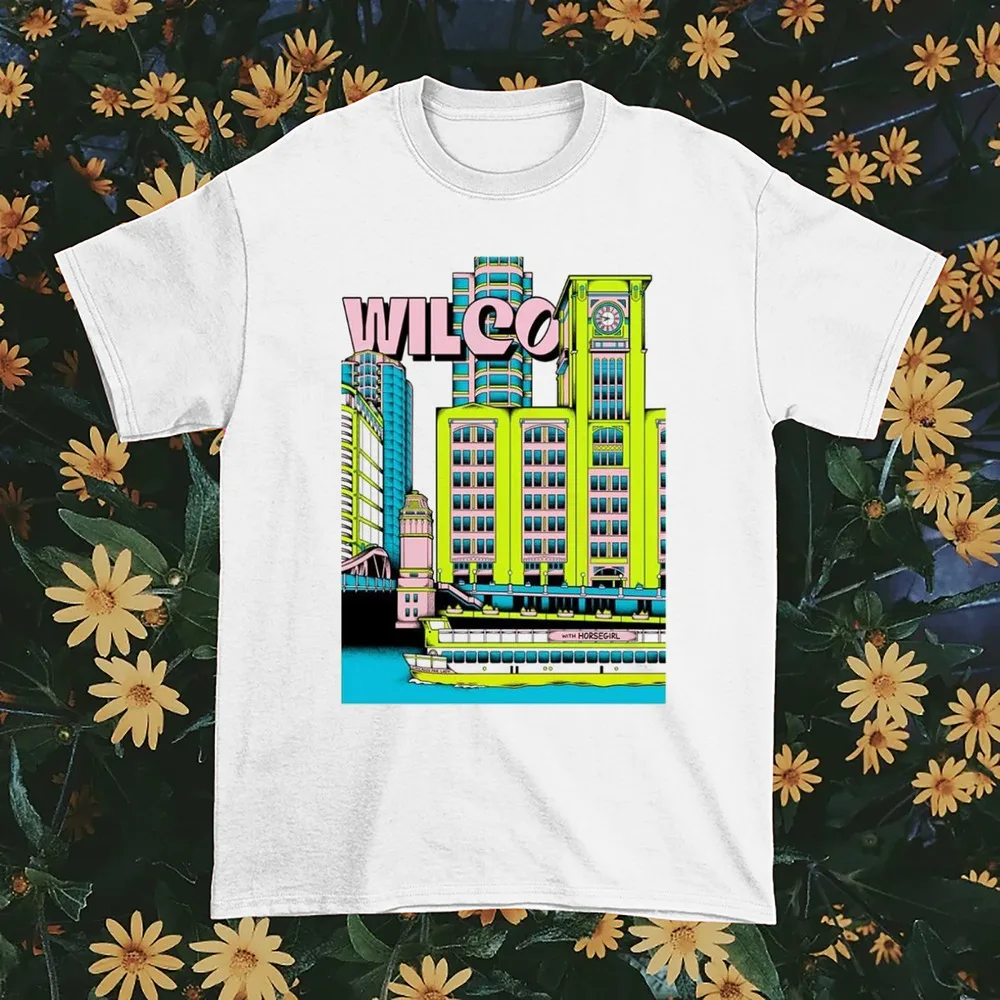 Wilco Band Tour 2023 Heavy Cotton White S-5XL Unisex Classic Shirt MM1110  Unisex T-shirts  brand vintage