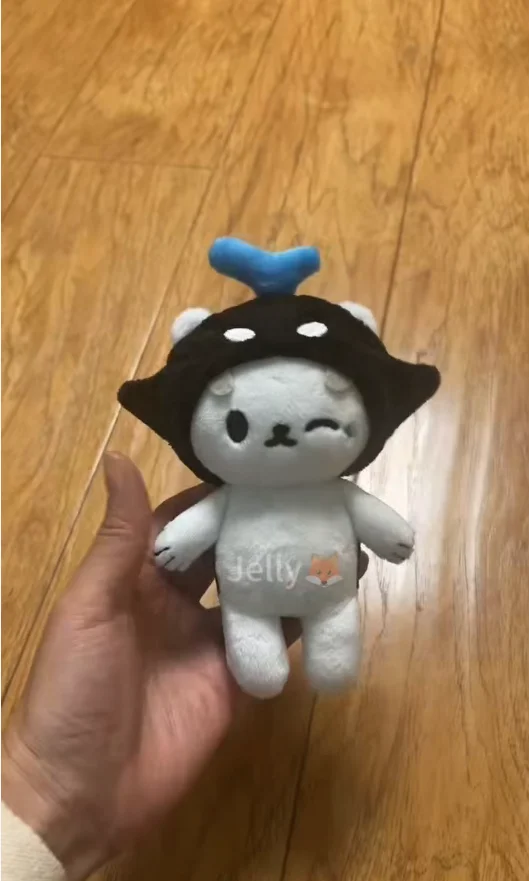 

Pre-sale Fan-made Not Official Thai Star TayNew Blue Dark Kiss POLCASAN Keychain 15cm Pendant