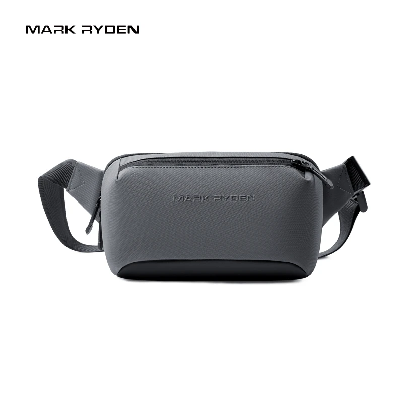 MARK RYDEN Men Crossbody Sling Bag 2.4L Multi-pocket Chest Bag YKK Zipper Water Repellent Urban Daily Commuter Shoulder Bag