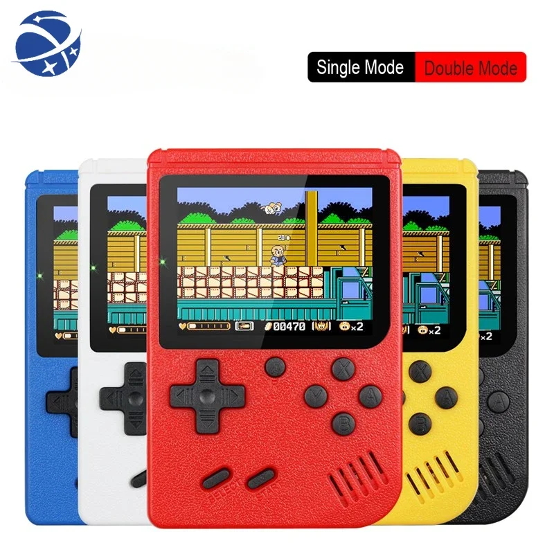 YYHCRetro Portable Mini Handheld Video Game Console 8-Bit 3.0 Inch Color LCD Kids Color Game Player Built-in 400 games