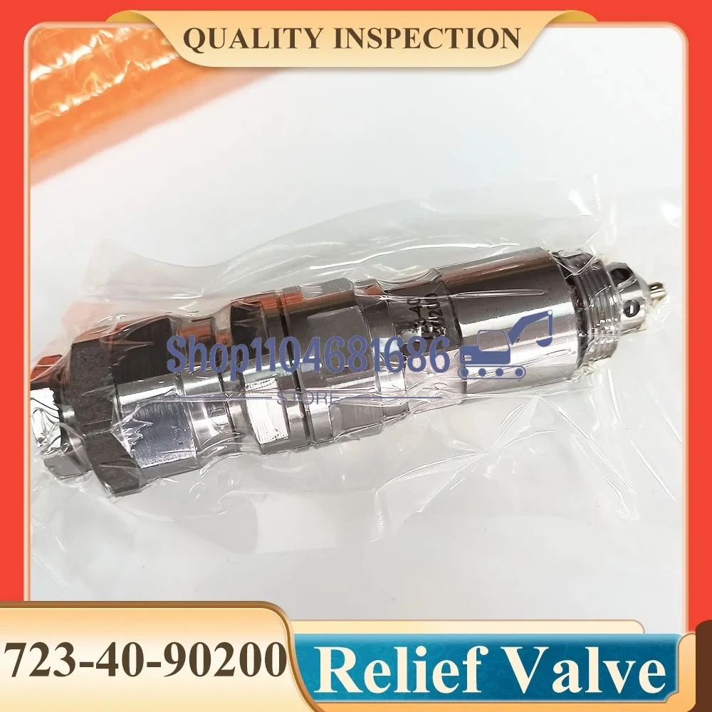 

PC120-6 PC200-6 Аксессуары для экскаваторов Регулирующий клапан Предохранительный клапан 723-40-90200 7234090200
