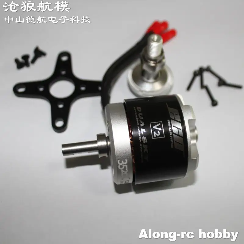 

Dualsky ECO Series ECO3520C V2 510 680 820 1020KV Out runner Rotor Brushless Motor for 50E RC Airplanes Model Aircraft