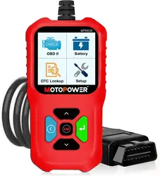 MOTOPOWER MP69038 Car OBD2 Scanner Code Reader Engine Fault Code Reader Scanner CAN Diagnostic Scan Tool - Elite Edition