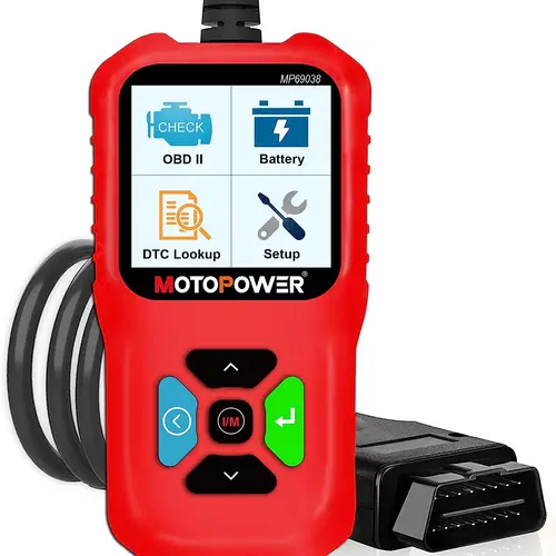 MOTOPOWER 자동차 OBD2 스캐너 코드 리더 엔진 오류 코드 리더 스캐너, 진단 스캔 도구 엘리트 에디션, MP69038 