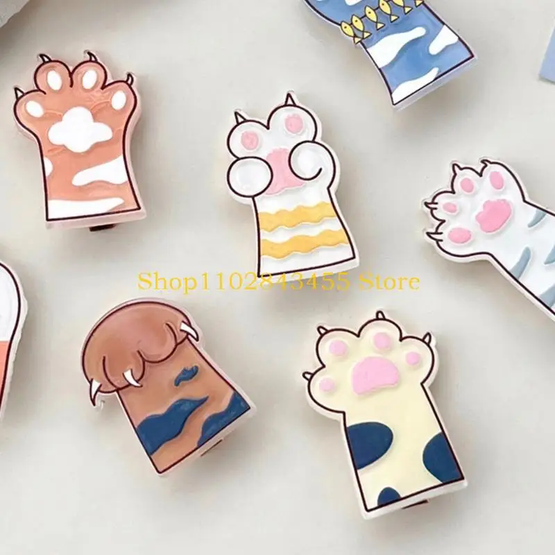 49MC Y2K Jepit Rambut Jepit Rambut Akrilik untuk Anak Perempuan Jepit Rambut Anti Selip Mode InStyle untuk Ornamen