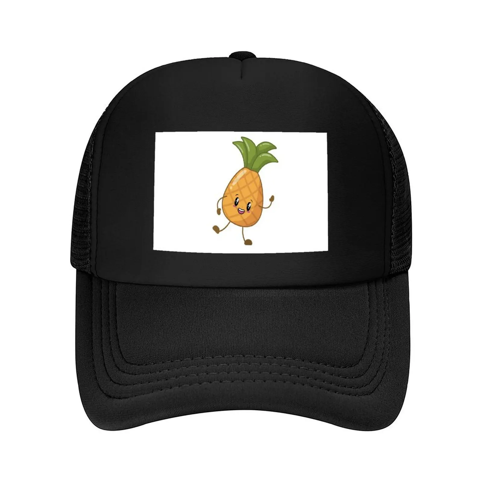 

funny fruit ananas design Baseball Cap Beach Outing sun caps Hat Man Luxury Horse Hat Baseball Men Women's