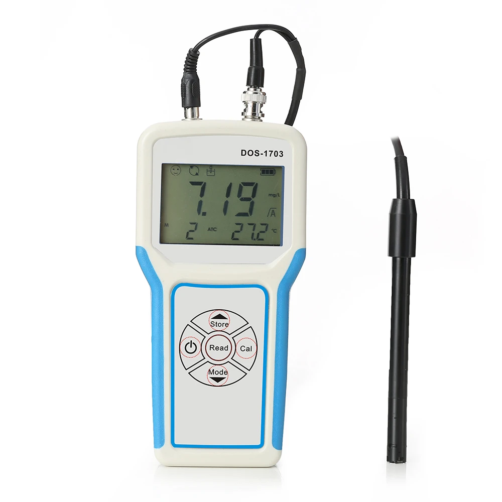 Aquaculture Portable Water Quality Meter Digital Water Oxygen Content Detector DO Meter Handheld Dissolved Oxygen Meter