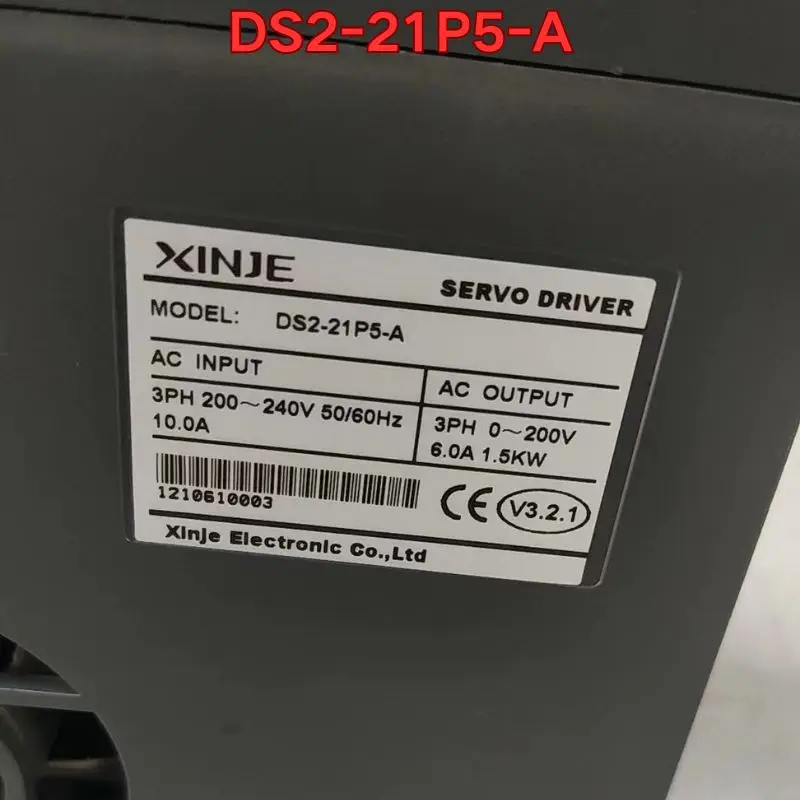 Imagem -06 - Segunda Mão Ds221p5-a Servo Drive Boas Condições de Trabalho