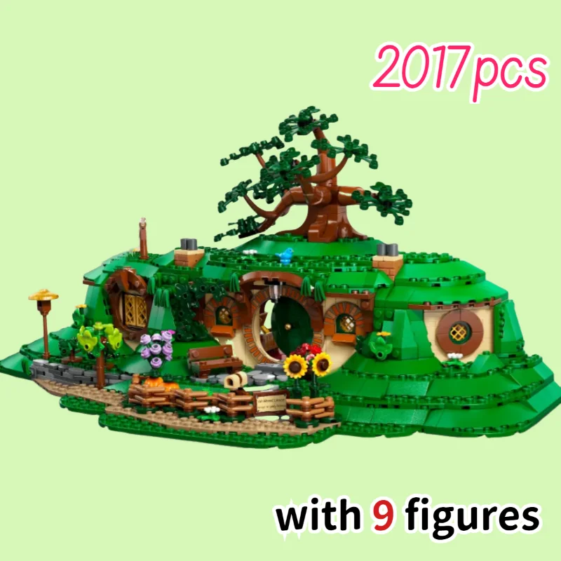 Promotion de noël 2017 pièces 10354 Shire modèle bloc de construction ensemble Expert Streetview idées d'architecture assemblage jouets pour les enfants