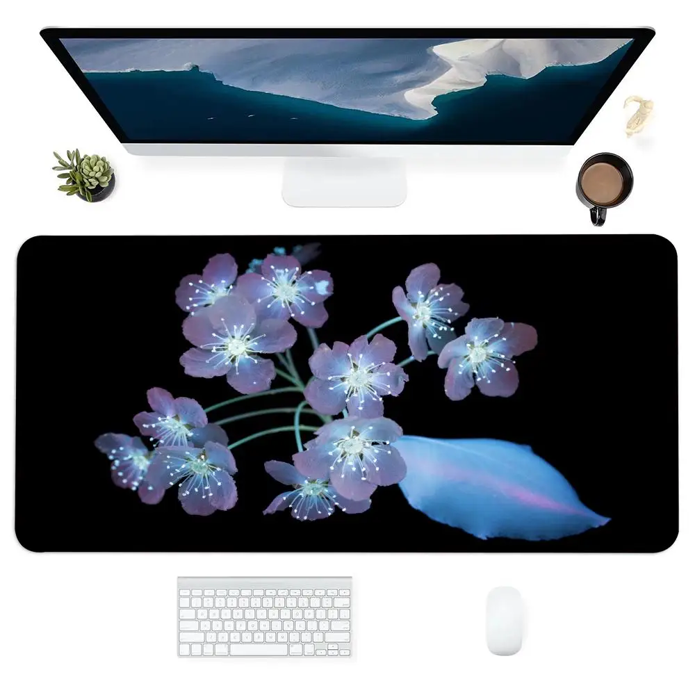

Dreamy Sunflower flower Mouse Pad Large Gaming Non-slip Mousepads Nootbook Game Rug Extended Pads Laptop Tablet Mat PC Playmat