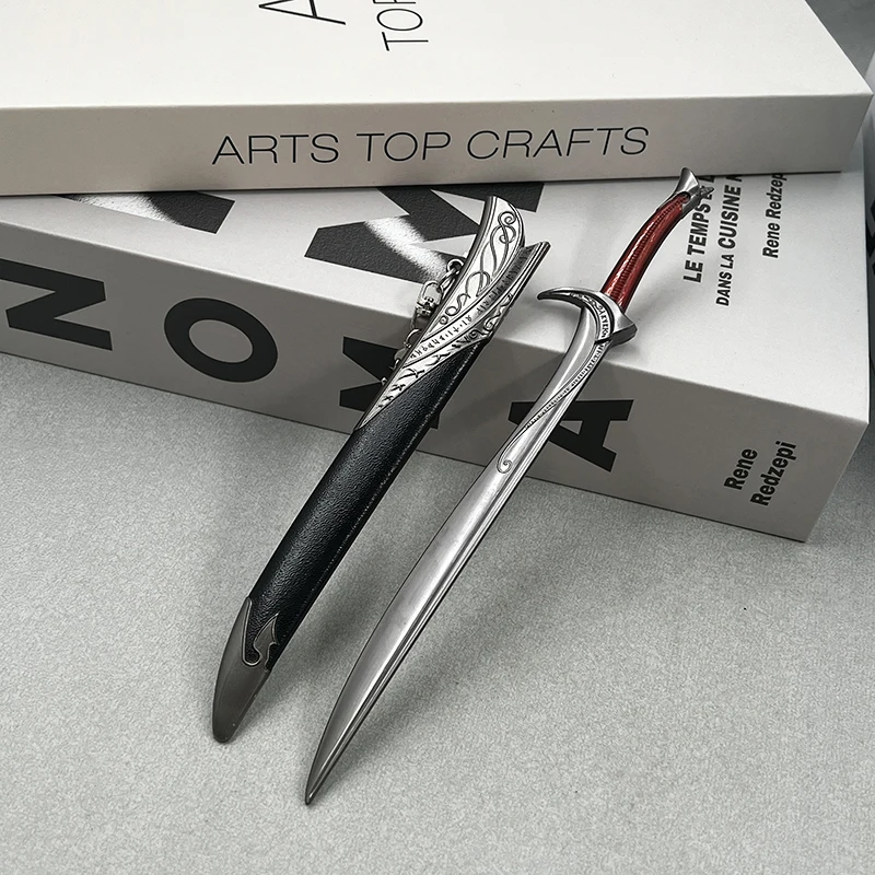 

The Hobbit Orcrist Sword of Thorin Oakenshield Replica, 21cm Metal Goblin Cleaver Miniature, Movie Prop Collectible Gift