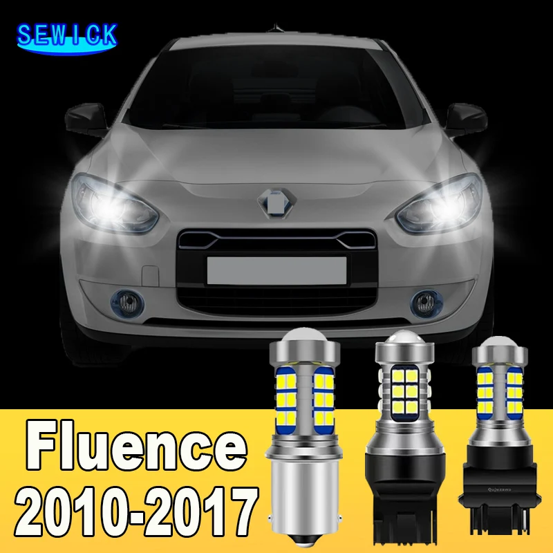 2pcs LED Turn Signal Light Turning Bulb Accessories For Renault Fluence 2010-2017 2011 2012 2013 2014 2015 2016