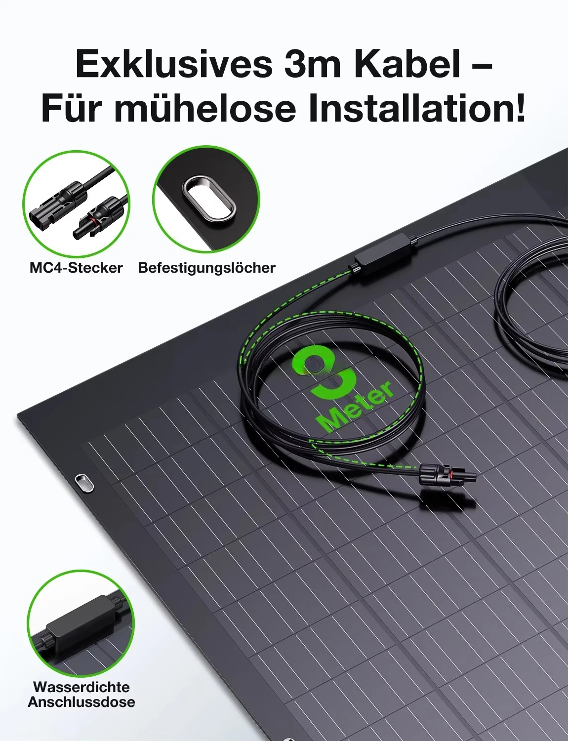 Germany Local Stock 240W Flexible Solar Panel (4pcs Set) | Support Self-pickup  in Essen, Germany