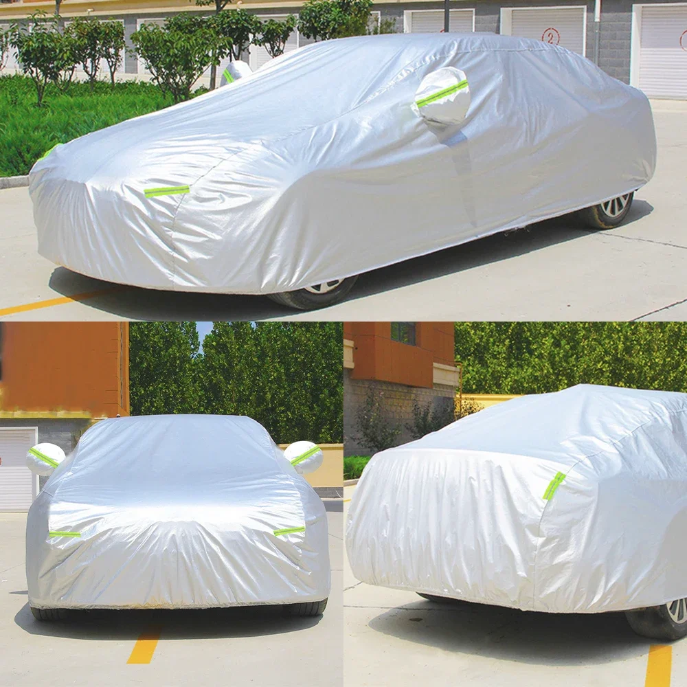 ل Lucid Air 2022-2024 حماية خارجية كاملة 190T سيارة يغطي غطاء الثلوج ظلة الغبار غطاء اكسسوارات السيارات الخارجية