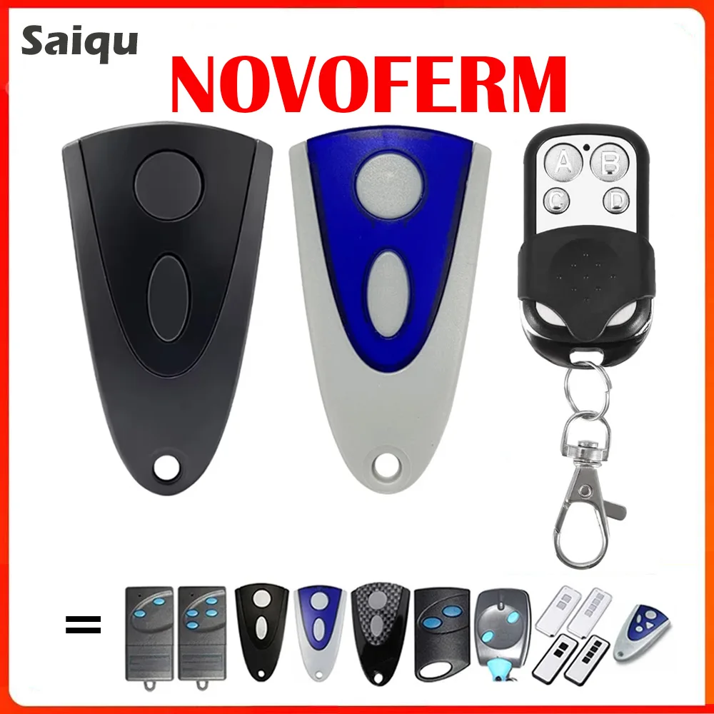 

NOVOFERM Remote Control NOVOTRON 502 MAX43-2 504 MAX43-4 504 512 522 524 MTR43 MCHS43-2 MNHS433-02 MNHS433-04 Garage Door Opener