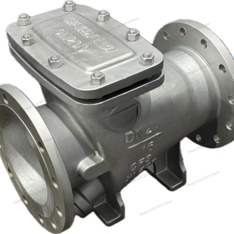 Stainless Steel HH44X Micro-resistance Slow-closing Check Valve Waterproof Hammer Slow-closing Check Valve Heavy Hammer Type